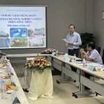 Đoàn lãnh đạo bộ NN&PTNN đến thăm và làm việc 1